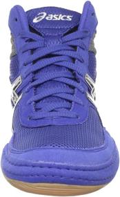 img 3 attached to ASICS Wrestling Silver Charcoal US: Superior Performance and Style on the Mat