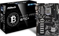 🔍 asrock h110 pro btc+ cryptocurrency mining motherboard with 13gpu support логотип