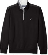 nautica pieced fleece sweatshirt x large outdoor recreation in climbing logo