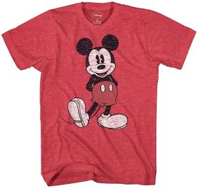 img 1 attached to 👕 Disney Classic Standing T-Shirt Heather: Men's Clothing in T-Shirts & Tanks - Shop Now!