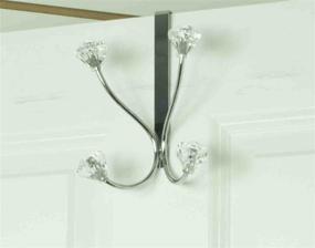 img 3 attached to Convenient Home Basics Door Hook Chrome - Effortlessly Maximize Your Space!