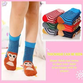img 3 attached to Socks Winter Thick Children Animal