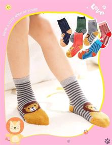 img 2 attached to Socks Winter Thick Children Animal