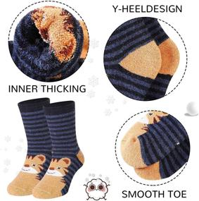 img 1 attached to Socks Winter Thick Children Animal