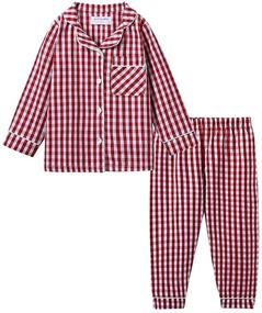 img 4 attached to 🌙 Boys' Sleepwear & Robes: Mud Kingdom Toddler Collar Pajama Collection