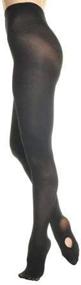 img 3 attached to Grace Convertible Dance Tights Adult Sports & Fitness