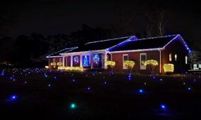 img 3 attached to Lawn Lights LED Outdoor Decoration: Christmas, Multicolor, 36-10, Static Illumination