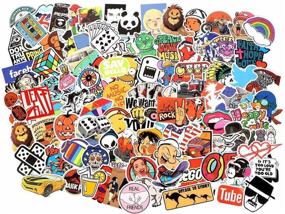 img 4 attached to 50 500Pcs Motorcycle Graffiti Skateboard Stickers