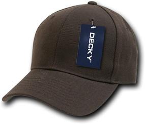 img 4 attached to 🧢 Decky Fitted Cap: Stylish Headwear for Ultimate Comfort