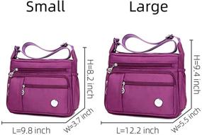 img 1 attached to MINTEGRA Women's Shoulder Handbag: Spacious Bag with Multiple Pockets, Fashionable Crossbody Purse, Tote Top Handle Satchel for Ladies