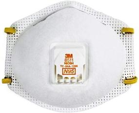 img 1 attached to Optimized Search: 8511 Sanding Cool Flow Respirator 10-Pack Offering Improved SEO