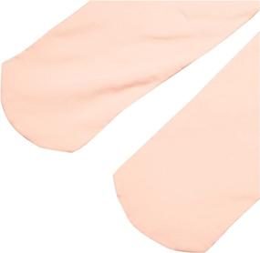 img 2 attached to 🩰 Capezio Little Girls' Ultra Soft Self Knit Waistband Footed Tight: Comfortable and Versatile Dancewear