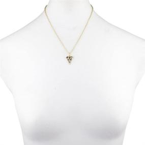 img 1 attached to LUX ACCESSORIES BFF Best Friends Forever Pizza Pie 🍕 Slice Necklace Set 8PC - Share a Slice of Friendship!