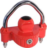 🔒 universal die cast dual purpose narrow body coupler lock - trimax umax25 umax red logo