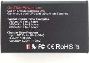 img 1 attached to 🔋 Revolutionary Titan Digital Charger for Hassle-Free Airsoft Lithium Ion Battery Charging