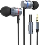 🎧 kbear st1 wired earbuds: deep bass in ear headphones with mic - ios & android smartphones logo