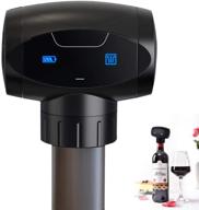 🍷 marofin electric wine saver vacuum pump: preserving wine bottle freshness with wine stopper- wine bottle sealer logo