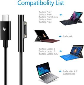 img 2 attached to 🚗 High-Speed USB-C Car Charger - 60W Fast Car Charger, PD3.0 & QC4.0 3-Port Adapter for USB-C Laptop, MacBook, Surface Pro, iPhone, iPad Pro and More