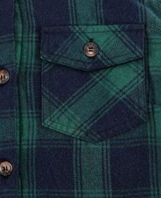img 1 attached to Flannel Pocket Jackets for Women - Trendy Coats, Jackets & Vests in ThCreasa Women's Clothing