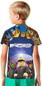 img 1 attached to 👕 Miollibarn Printed Sleeved T-Shirts: Stylish Boys' Clothing for Tops, Tees & Shirts