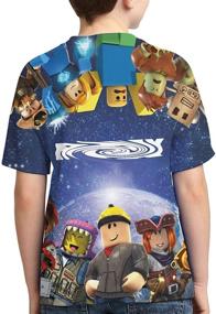 img 3 attached to 👕 Miollibarn Printed Sleeved T-Shirts: Stylish Boys' Clothing for Tops, Tees & Shirts