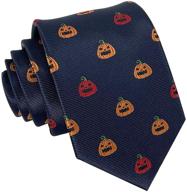 🎃 halloween-themed kebocis pumpkin ties for ultimate style and fun logo