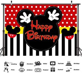 img 3 attached to Birthday Backdrop Photography Background Decoration Camera & Photo