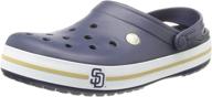 👟 crocband padres clog for men by crocs: optimal seo-enhanced product name logo