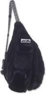 kavu mini rope fuzz bag - sling crossbody backpack & travel purse logo