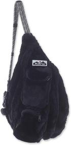 img 2 attached to KAVU Mini Rope Fuzz Bag - Sling Crossbody Backpack & Travel Purse
