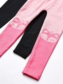 img 1 attached to Charming Limited Too Girls 👧 Fleece Leggings: Stylish Apparel for Girls