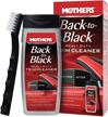 mothers 06141 6 6pk back black cleaner logo