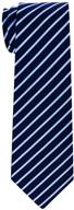 retreez thin regimental striped woven boy's tie - ages 8-10 logo