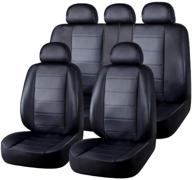 auto high 11 pieces seat covers logo