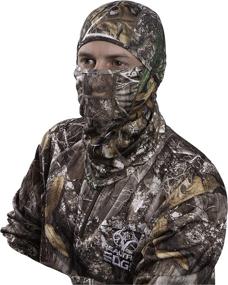 img 3 attached to 🔍 Stay Hidden and Protected with the Allen Company Balaclava Face Mask in Realtree Edge Camo and Mesh