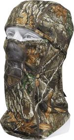 img 4 attached to 🔍 Stay Hidden and Protected with the Allen Company Balaclava Face Mask in Realtree Edge Camo and Mesh