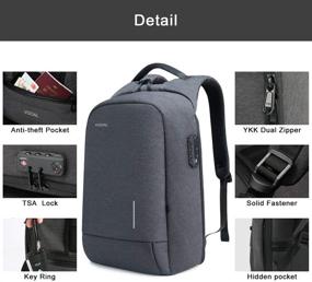 img 3 attached to VGOAL Lightweight Travel Backpack: Durable and Robust for Seamless Journeys