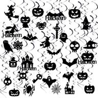 🎃39-частей набор подвесных вихрей на хэллоуин для украшения вечеринки - хэллоуинские принадлежности goer. логотип