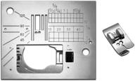 пластина для прямого стежка и шовная ножка janome 6500p 846808013 - улучшенная точность и эффективность шитья логотип