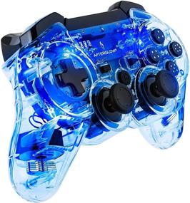 img 3 attached to Afterglow Wireless Controller: Signature Blue - PS3 - Enhance Gaming Experience with its Wireless Convenience and Striking Blue Design!