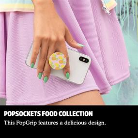 img 2 attached to 🍍 Попгрип PopSockets: Fineapple с сменной верхней частью для улучшенного опыта использования телефона и планшета.