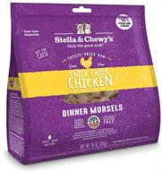 optimized freeze-dried raw dinner morsels for cats by stella & chewy's logo