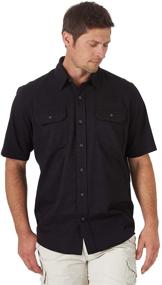 img 3 attached to Wrangler Authentics X-Large Men's Clothing and Shirts for All Weather Conditions