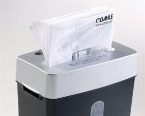 img 2 attached to 🔒 Dahle PaperSAFE 22022: Oil-Free Paper Shredder, P-4 Security Level, Shreds Staples, Paper Clips & Credit Cards (7 Sheet Max)