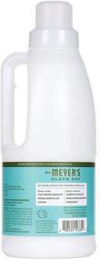 img 3 attached to 🌿 Mrs. Meyer's Clean Day Liquid Fabric Softener - Cruelty Free Formula with Essential Oils, Paraben Free, Basil Scent - 32 oz (32 Loads)