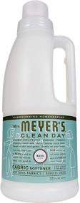 img 2 attached to 🌿 Mrs. Meyer's Clean Day Liquid Fabric Softener - Cruelty Free Formula with Essential Oils, Paraben Free, Basil Scent - 32 oz (32 Loads)