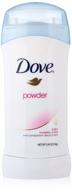 💨 dove powder invisible solid deodorant (2 pack) - 2.6 oz (76ml) logo