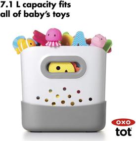 img 2 attached to 🛁 Организовывайте и радуйтесь: контейнер для игрушек в ванной помогает поддерживать порядок