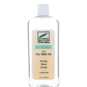 img 2 attached to 🌿 Alcohol-Free Tea Tree Mouthwash - 12oz (3 Pack)