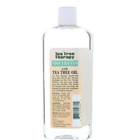 img 1 attached to 🌿 Alcohol-Free Tea Tree Mouthwash - 12oz (3 Pack)